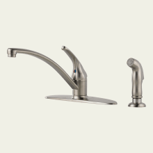 Foundations Core-B Side Spray Kitchen Faucet