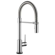 Trinsic Pro Pre-Rinse Pull-Down Kitchen Faucet with On/Off Touch Activation, Magnetic Docking Spray Head - Limited Lifetime Warranty (5 Year on Electronic Parts)