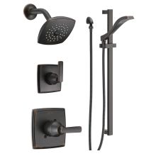 Monitor 14 Series Single Function Pressure Balanced Shower System with Shower Head, and Hand Shower - Includes Rough-In Valves