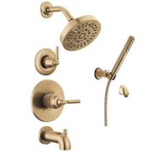 Saylor Monitor 14 Series Single Function Pressure Balanced Tub and Shower System with Shower Head and Hand Shower - Includes Rough-In Valves