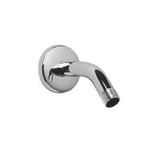 Brass Shower arm with Metal Set Screw Wall Flange from the Commercial Series