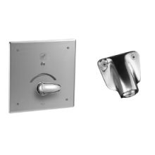 Push Button Hardwire Metering Electronic Shower System with 4" Control Box and Less Shower Outlet Supply from the Commercial Series