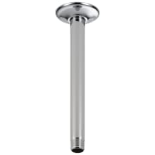 10" Ceiling Mounted Shower Arm and Shower Arm Flange