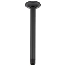10" Ceiling Mounted Shower Arm and Shower Arm Flange