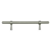 Solid Brass 6 1/2" Adjustable Center to Center Bar Cabinet Pull