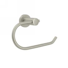 6-3/8" Zinc C Shaped Single Post Toilet Paper Holder from the Nobe Series