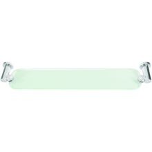 20" Glass Shampoo Shelf with Zinc Mounts from the Nobe Series