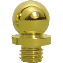 Solid Brass Decorative Ball Tip Hinge Finials
