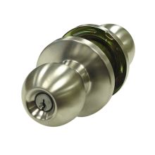 Single Cylinder Grade 2 Commercial Panic Proof Round Store Room Knob from the Pro Series