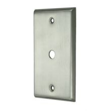 Solid Brass Coaxial Cable Switch Plate Cover