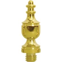 1-3/8" Solid Brass Urn Tip Decorative Finials for Deltana Hinge