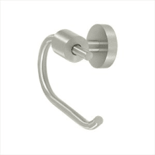 BBS Contemporary Solid Brass Single Post C Shaped Toilet Paper Holder
