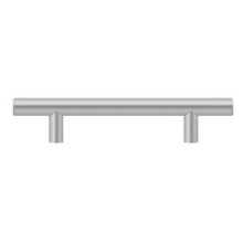 3-3/4 Inch Center to Center 6-1/8 Inch Overall Length Bar Cabinet Pull