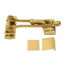 5" Solid Brass Door Guard Latch