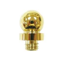 Decorative Solid Brass Decorative Ball Tip Finial for Deltana Hinge