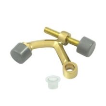 Solid Brass 1-7/8 Inch Tall Adjustable Hinge Pin Door Stop