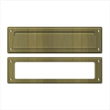 13-1/8" x 3-5/8" Solid Brass Mail Slot
