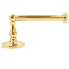 Solid Brass Single Post L-Shaped Toilet Paper Roll Holder from the R Series