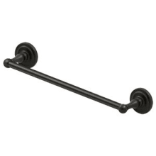 18" Solid Brass Towel Bar from the R Series