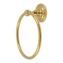 6-1/2" Solid Brass Towel Ring from the R Series