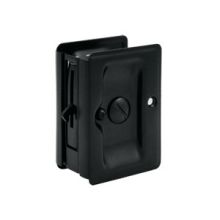 3-1/4 Inch Tall Sliding Pocket Door Privacy Lock