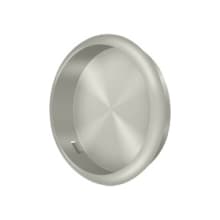 Solid Brass 2-1/2" Round Flush Mount Pull for Sliding Doors