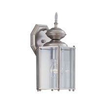 1 Light 7" Wall Lantern with Clear Beveled Glass