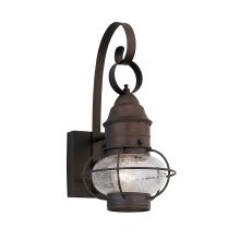 1 Light Outdoor 14" Onion Wall Lantern from the Nantucket Collection