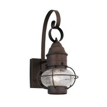 1 Light Outdoor 18" Onion Wall Lantern from the Nantucket Collection