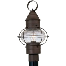 1 Light 10" Onion Post Lantern from the Nantucket Collection