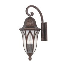 4 Light 11" Cast Aluminum Wall Lantern from the Berkshire Collection