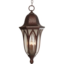 4 Light 11" Cast Aluminum Hanging Lantern from the Berkshire Collection