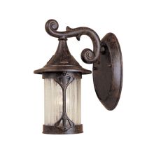 1 Light 5.5" Cast Aluminum Wall Lantern from the Grand Court Collection