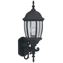 1 Light 8" Cast Aluminum Wall Lantern from the Tiverton Collection