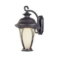 1 Light 7" Wall Lantern from the Westchester Collection