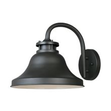 1 Light 11" Wall Lantern from the Bayport Collection