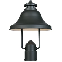 1 Light 11" Post Lantern from the Bayport Collection