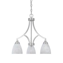 3 Light Chandelier from the Tackwood Collection