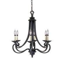 6 Light Chandelier from the Barcelona Collection