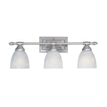 Three Light Down Lighting 23.75" Wide Bathroom Fixture from the Apollo Collection