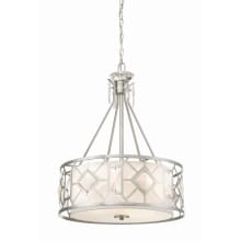 Brentwood 3 Light 20" Wide Pendant with Crystal Accents