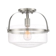 Jaxon 13" Wide Semi-Flush Bowl Ceiling Fixture