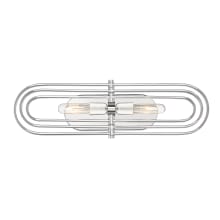 Kenzo 2 Light 24" Wide Bathroom Vanity Light