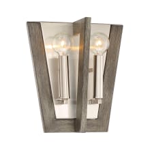 Westend 2 Light 10" Tall Wall Sconce