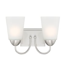 Malone 2 Light 13" Wide Vanity Light