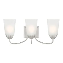 Malone 3 Light 21" Wide Vanity Light