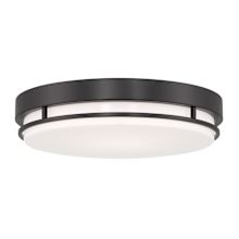 Noble 16" Wide Integrated LED Flush Mount Drum Ceiling Fixture