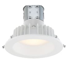 Easy-Up LED Canless Recessed Fixture with 6" Baffle Trims - IC Rated and Airtight