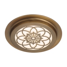 Edge Lit 12" Wide LED Flush Mount Ceiling Fixture / Wall Sconce