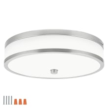 Donohue Single Light 15" Wide Integrated LED Flush Mount Ceiling Light